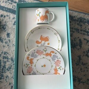 Brand new tiny Tiffany baby gift set